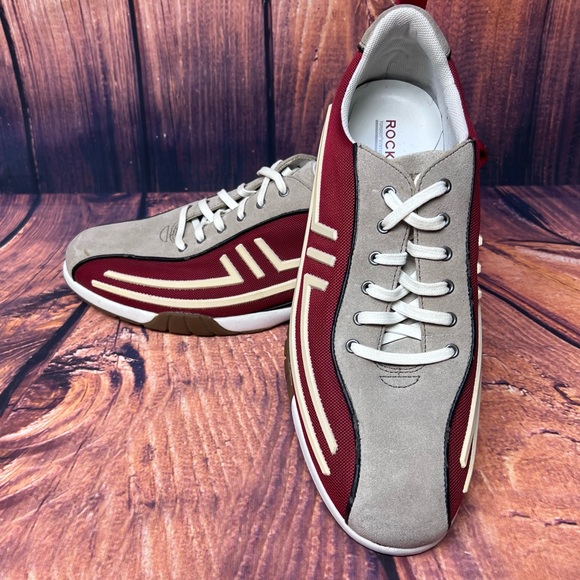 Rockport x Adidas Torsion Technology Leather Upper Men’s Sneakers Size 11 - Picture 3 of 16